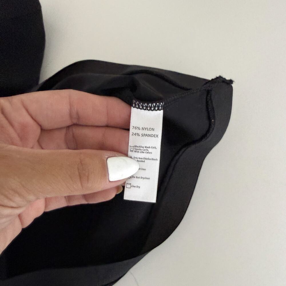 Spanx Slimplicity Camisole Double V-Neck Tank Top Shapewear Black - XL - Picture 7 of 9